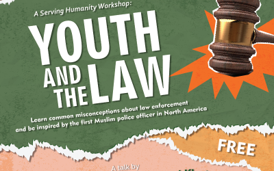 Serving Humanity: Youth and the Law – Sat. Feb. 11th 3:00 pm