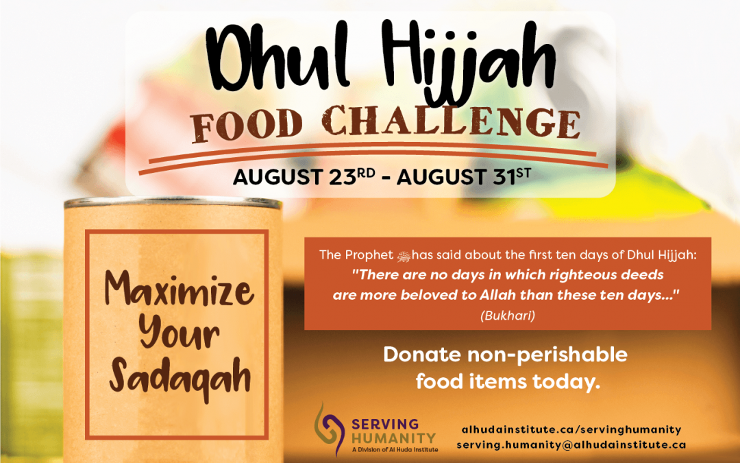Dhul Hijjah Food Challenge Starts Now!