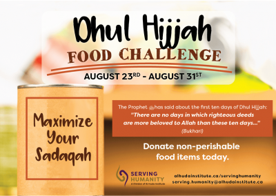 Dhul Hijjah Food Challenge