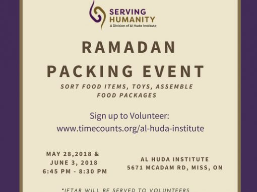 Ramadan Packing Event 2018