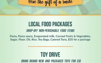 Share the Blessings – Ramadan Food and Toy Drive