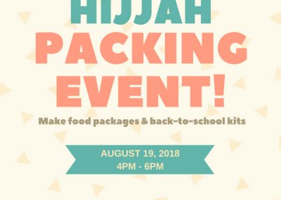 Dhul Hijjah Packing Event