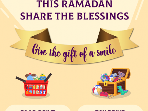 Share the Blessings 2020 – Ramadan Food & Toy Drive