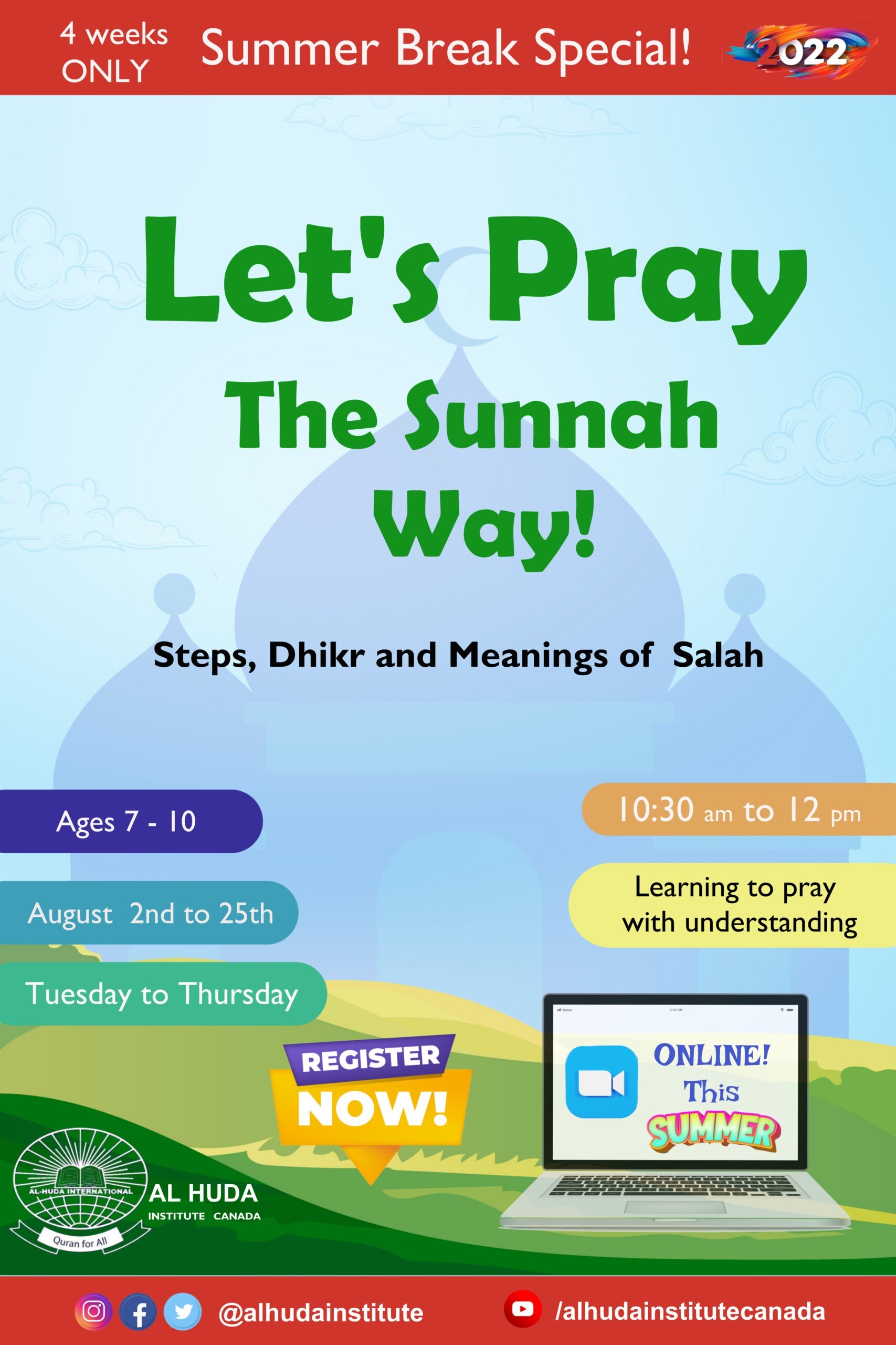 Lets Pray flyer