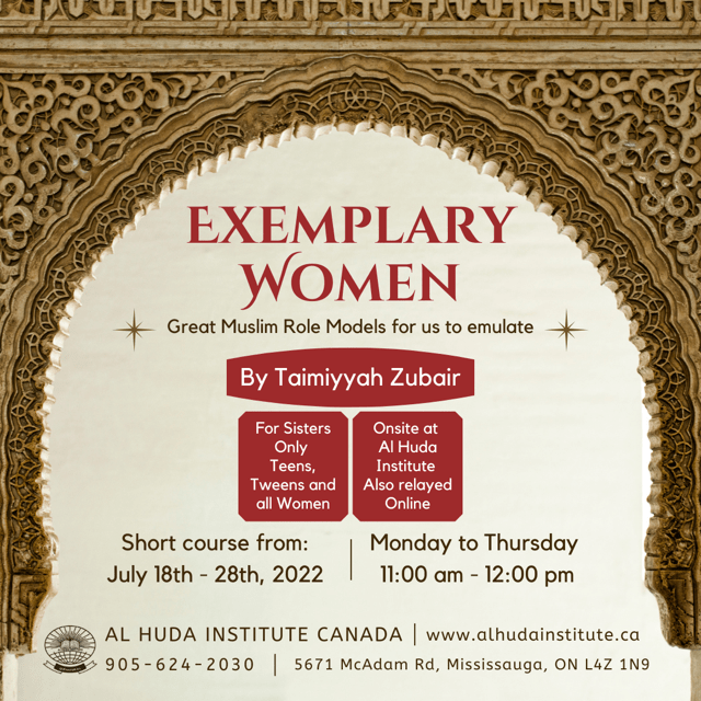 Exemplary Women Role Models Flyer