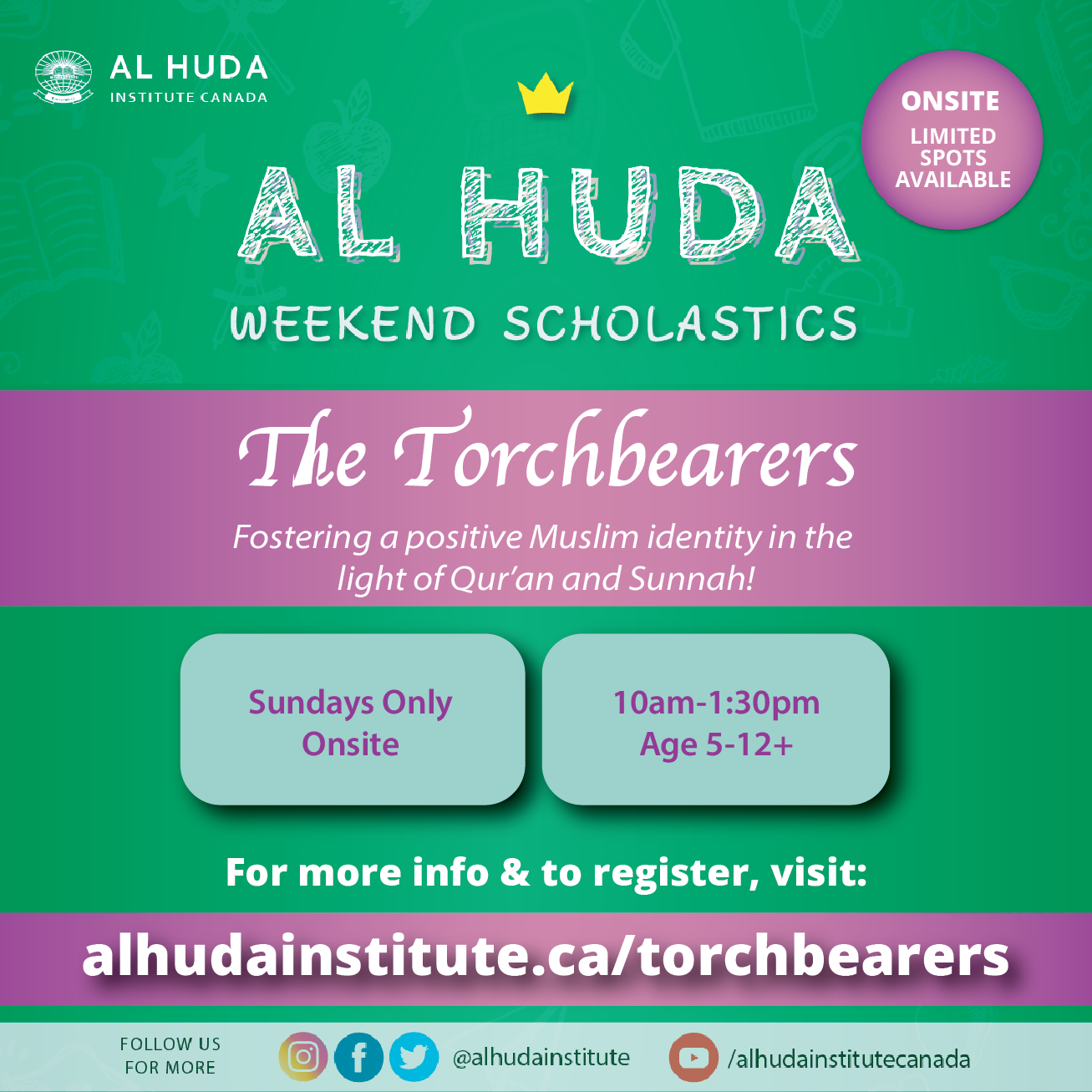 The Torchbearers AHWS 2023/24 Al Huda Institute Canada